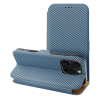 Etui z klapką na iPhone 16 PRO Folio Side Magnet niebieskie-437428