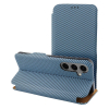 Etui z klapką na Samsung S24 ULTRA Folio Side Magnet zgodne z S-PEN niebieskie