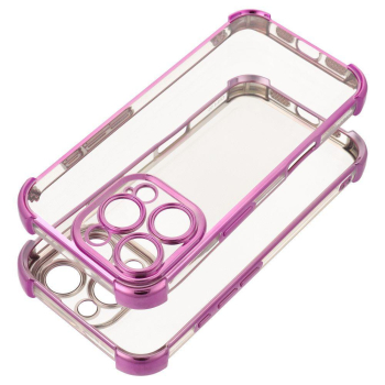Etui na iPhone 11 Antishock Electro purpurowe-437124