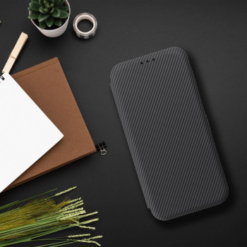 Etui z klapką na Xiaomi Redmi NOTE 14 5G Folio Side Magnet szare-437469