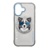 NIMMY futerał GLASSES COOL DOG kompatybilny z MagSafe do IPHONE 17 szary