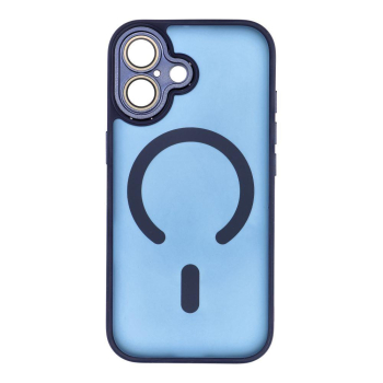 Etui na iPhone 17 Variete Mag Cover zgodne z MagSafe granatowe
