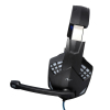 Słuchawki przewodowe nauszne Jack 3,5 mm / USB A Art gamingowe z mikrofonem G11 czarne -449643