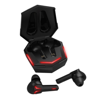 Słuchawki bezprzewodowe douszne Art gamingowe TWS + stacja dokująca ze złączem USB C AP-TW-G10 czarne-449980
