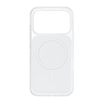 Etui na iPhone 17 Pro Max / 18 Pro Max (low camera edge) Clear Fusion Mag Cover zgodne z MagSafe białe-451657