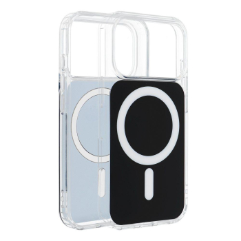 Etui na Samsung S26 ULTRA Clear Fusion Mag Cover zgodne z MagSafe czarne-451664