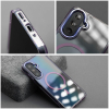 Etui na Samsung A27 Frame Clear Hybrid Mag Cover zgodny z MagSafe fioletowe-452977