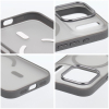 Etui na iPhone 16 PRO Flexline Mag Cover zgodne z MagSafe szare-453258