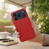 Etui z klapką na iPhone 17 PRO / 18 PRO Cubic Book czerwone-454882