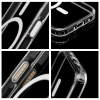 Etui na iPhone 16 AIR Clear Mag Cover Elite (Str / NIEŻÓŁKNĄCY / Camera Control Button) zgodne z MagSafe transparent