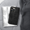 Etui z klapką na iPhone 13 Tender Book czarne-462540