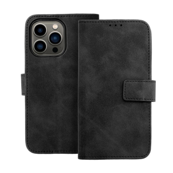 Etui z klapką na iPhone 13 MINI Tender Book czarne-462551