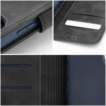 Etui z klapką na iPhone 13 MINI Tender Book czarne-462559