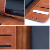 Etui z klapką na Samsung A21s Tender Book brązowe-463046