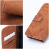 Etui z klapką na Samsung A21s Tender Book brązowe-463047