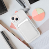 Etui na iPhone 15 PRO Card Case białe-465614