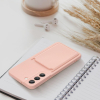 Etui na Samsung A35 5G Card Case różowe-465737