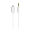 Kabel AUX Lightning (męski) do Jack 3,5 mm (męski) biały