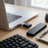 Adapter USB C do USB A 3.0 Blue Star czarny-465945