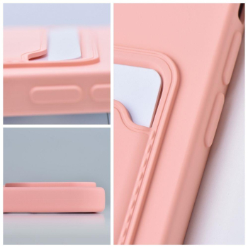 Etui na iPhone 15 PRO MAX Card Case różowe-465645