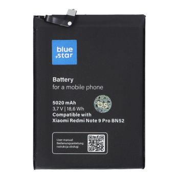 Bateria do Xiaomi Redmi Note 9 Pro (BN52) 5020 mAh Blue Star