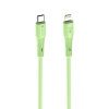 Kabel USB C do Lightning Forcell F-Energy PD 3A 27W Silicone 1 m C346 zielony-470448