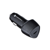 Ładowarka samochodowa Forcell F-Energy Carbon USB C QC3.0 PD 3A 20W CC50-1C czarna-470747
