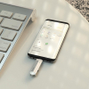 Pendrive 128GB USB 3.0 (USB A + USB C) Hoco UD10 srebrny-471806