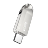 Pendrive 32GB USB 3.0 (USB A + USB C) Hoco UD8 nikiel-472023
