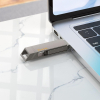 Pendrive 64GB USB 3.2 (USB A + USB C) Hoco UD15 szary-472063