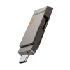 Pendrive 32GB USB 3.2 (USB A + USB C) Hoco UD15 szary-472093