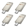 Pendrive 64GB USB 3.0 (USB C) Hoco UD17 nikiel-472116