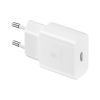 SAMSUNG oryginalna ładowarka sieciowa Typ C + kabel Typ C do Typ C PD 3A 15W EP-T1510XWEGEU biała blister