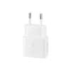 SAMSUNG oryginalna ładowarka sieciowa Typ C + kabel Typ C do Typ C PD 3A 25W GaN EP-T2510XWEGEU biała blister-472178