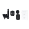 Uchwyt na telefon do samochodu magnetyczny Forcell F-Grip Carbon H-CT327 do szyby / deski czarny-472514
