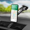 Uchwyt na telefon do samochodu magnetyczny Forcell F-Grip Carbon H-CT327 do szyby / deski czarny-472520
