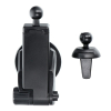 Uchwyt na telefon do samochodu indukcyjny automatyczny Forcell F-Grip HS1 Qi 15W do szyby / kratki czarny-472553