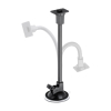 Uchwyt na telefon do samochodu uniwersalny Forcell F-Grip Oval 27 cm do szyby / deski / kratki czarny-472633