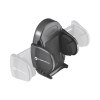 Uchwyt na telefon do samochodu uniwersalny Forcell F-Grip Oval 17 cm do szyby / deski / kratki czarny-472650