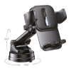 Uchwyt na telefon do samochodu uniwersalny Forcell F-Grip Guardian do szyby / deski czarny-472720