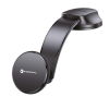 Uchwyt na telefon do samochodu magnetyczny zgodny z MagSafe Forcell F-Grip MagFlex do szyby / deski czarny-472780