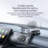Uchwyt na telefon do samochodu magnetyczny zgodny z MagSafe Forcell F-Grip MagFlex do szyby / deski czarny-472783