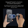 Uchwyt na telefon do samochodu magnetyczny zgodny z MagSafe Forcell F-Grip MagFlex do szyby / deski czarny-472785