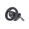 Uchwyt na telefon do samochodu magnetyczny zgodny z MagSafe Blue Star Smart Lock X1 do kratki czarny-472875