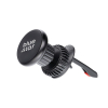 Uchwyt na telefon do samochodu magnetyczny Blue Star Smart Lock Round Magnetic do kratki czarny -472893
