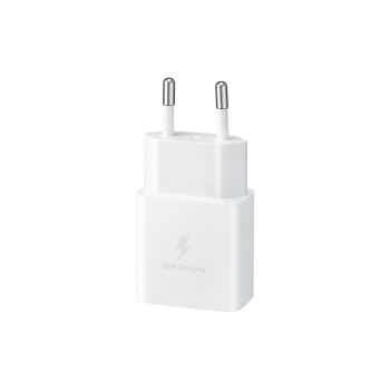 SAMSUNG oryginalna ładowarka sieciowa Typ C + kabel Typ C do Typ C PD 3A 15W EP-T1510XWEGEU biała blister-472131
