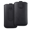 Etui wsuwane na telefon wsuwka do Samsung Galaxy S (I9000)/ S3 Mini (I8190)/ Galaxy Trend (S7530)/ Trend PLUS (S7580) Deko czarne