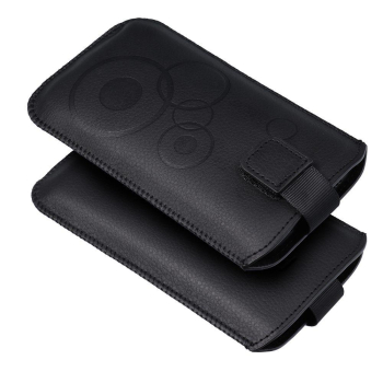 Etui wsuwane na telefon wsuwka do iPhone 3G/4/4S/ Samsung S5830 Galaxy Ace/S6310 Young Deko czarne-473055