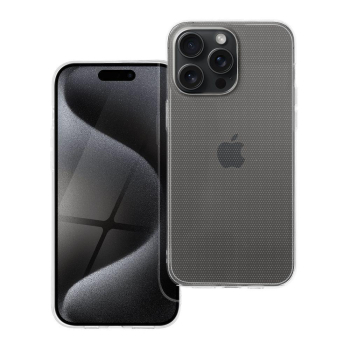 Etui na iPhone 15 PRO MAX Clear Case 2 mm Box transparentne