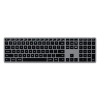 Klawiatura bezprzewodowa QWERTY Satechi Slim X3 ST-BTSX3M szara